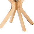 thumbnail image 3 of Bowery Hill Table à Manger Ronde en Bois avec Pattes Évasées, Brun, 3 of 8