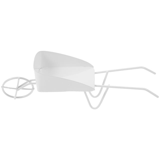 LOLIPPYY Small Wheelbarrow Decor for DIY Projects Iron Vintage Barrow 1Pcs