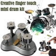 thumbnail image 2 of Electronic Mini Desktop Drum Kit  Finger Touch Drum  Novel Desktop Drum Kit, 2 of 6