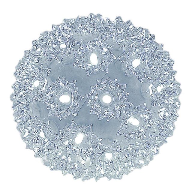 Novelty Lights LED 6in 50 Light Twinkling Starlight Sphere, Pure White