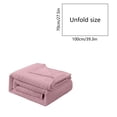 thumbnail image 3 of Summer Cooling Quilt | Lightweight Thermal Blanket | Breathable Soft Plush Bedding | All-Season Machine Washable Throw | Polyester | Multiple Sizes and Colors | for Naps Couch Bed, 3 of 9