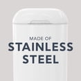 thumbnail image 4 of Diaper Genie Platinum Diaper Pail, Lily White, Stainless Steel, Foot Pedal, Odour Control, 4 of 9