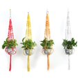 thumbnail image 3 of Suspensions de Plantes Pot de Fleurs Coloré Filet Tissé à la Main Support Suspendu Décoration Maison, 3 of 10