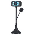 thumbnail image 1 of EGNMCR Caméra Web HD à DEL pour Ordinateur de Bureau PC Vidéo Usb avec Microphone Vision Nocturne Caméra Objectif d'Ordinateur, 1 of 8