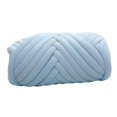 thumbnail image 4 of Chunky Yarn Knitting Arm Knit Soft Yarn Cushion Pet 250G for DIY Rug Making Sweaters Light Blue, 4 of 9