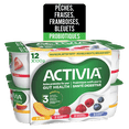 thumbnail image 5 of Activia Probiotic Yogurt, Strawberry/Blueberry/Raspberry/Peach, 12x100g, 5 of 5