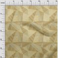 thumbnail image 3 of oneOone Velvet Yellow Fabric Abstracts Sewing Material Print Fabric By The Yard 58 Inch Wide, 3 of 5