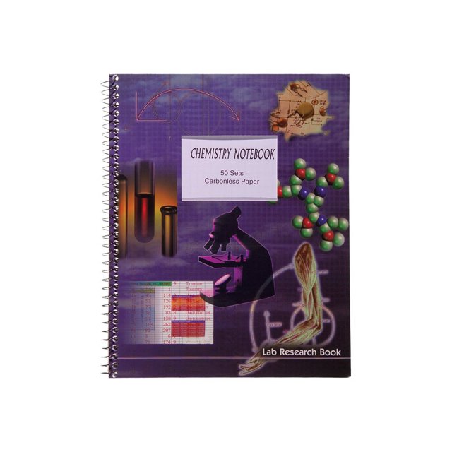 Roaring Spring Chemistry Notebook, 11" x 8 1/2", 50 sets, Carbonless