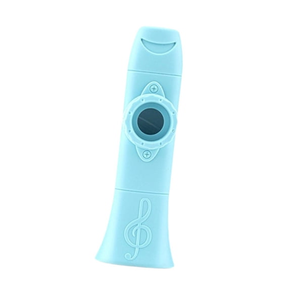 Bunblic Kazoo Instrument de Musique Facile à Jouer Cadeaux de Fête Ton Ajustable Portable pour Enfants Violon Piano Clavier Cadeaux Amateurs de Musique Bleu