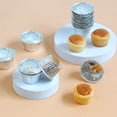 thumbnail image 4 of Fiogavroetic Muffin Fresh Disposable Good Baking Mold Tin Foil Cake Cup 50pc, 4 of 7