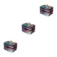 thumbnail image 4 of Redempat Nail Polish Storage Bags Made With Polyester For Everyday Sturdy And Durable Black base leaf 3Set, 4 of 6