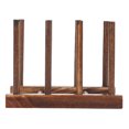 thumbnail image 1 of Égouttoir à Vaisselle en Bambou avec Design Pliable Rangement Compact pour Vaisselle, Assiettes, Planches à Découper, 1 of 7