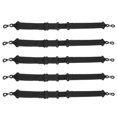 thumbnail image 1 of TISHITA Nouveau 5 Pcs Support de Chaîne Ajustable pour Lunettes de Sport - Noir, 1 of 8