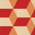thumbnail image 1 of Ahgly Company Tapis de Zone Carré Lavable en Machine Jaune Orange, 7 Pieds Carré, 1 of 7