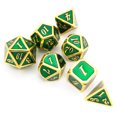 thumbnail image 3 of 7PCS Multi Dimensional Dice Zinc Alloy Dice Entertainment Gambling Playing Dice Set Game Accessories, 3 of 7
