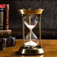 thumbnail image 4 of Abbracc Nordic Glass Sand Sandglass Hourglass Timer Clock Time Decor S 15mins, 4 of 7