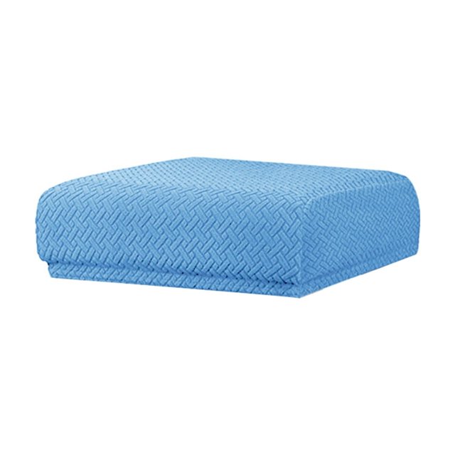 Rectangular Elastic Dressing Table Stool Cover Washable Spill Proof Saddle Shaped Chair Slipcover For Home