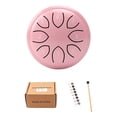 thumbnail image 2 of Pink Outdoor Rain Drums 4.5 8 Tone C Key Steel Tongue Drums Outdoor Musical Instruments Create A In Your Garden, 2 of 2