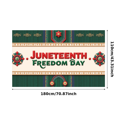 thumbnail image 1 of Colorful Design Juneteenth Celebration Banner Ethnic Pattern Freedom Day Banner Durable Polyester Juneteenth Decor for National Holiday African American Celebration Indoor Outdoor Decoration, 1 of 4