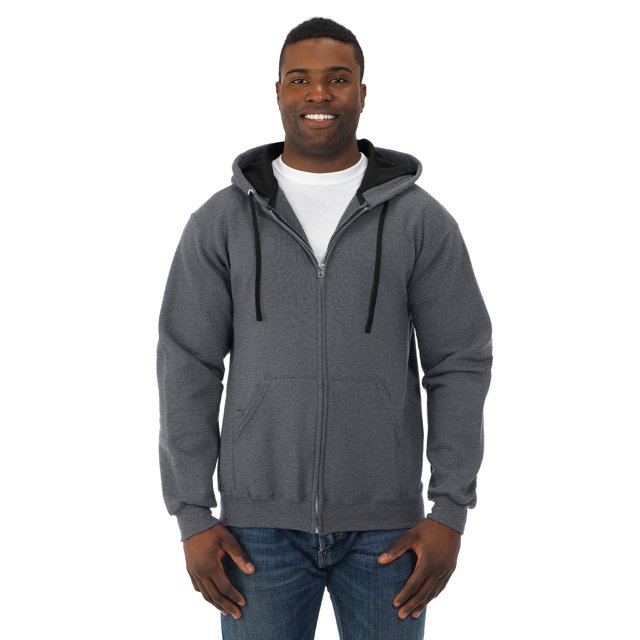 Fruit Of The Loom Mens Sofspun Full-Zip Hooded Sweatshirt, 3XL