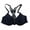 black, variant on Women Super Push Up Bra Lace Racerback Underwire Soft Padding Lift Up Bra Deep V Sexy Brassiere Underwear Seamless Bras For Women 34B 36B 38B