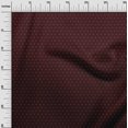 thumbnail image 3 of oneOone Georgette Viscose Chocolate Brown Fabric Geometric Craft Projects Decor Fabric Printed By The Yard 42 Inch Wide, 3 of 4