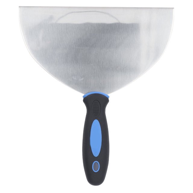 Stainless Steel Paint Scraper 8 Inch Blade Comfortable Handle Hanging Hole for Putty Wallpaper Paint Plaster 0122 Model