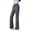 Grey, variant on RXIRUCGD Ladies Fashionable Solid Color Cotton Loose And Sports Drawstring Double Pocket Yoga Fitness Pants, White, Size: L