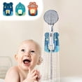 thumbnail image 1 of Sentmoon Rain Shower Head with Handheld Spray Shower Head Shower Bracket No Punch Head Adjustable Rosette Bathroom Nozzle Flower Sun Shower Base, 1 of 7