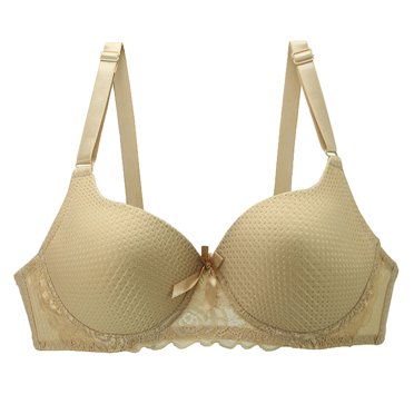 EQWLJWE Supportive Sports Bras For Women Women's Sexy Plus Size Seamless Push Up Lace Sports Bra Comfortable Breathable Base Tops Underwear