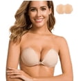 thumbnail image 1 of Adhesive Bra Sticky Bra ,Reusable Strapless, 1 of 5