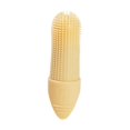 thumbnail image 2 of DOLITY Dog Finger Toothbrush 360 degree Cleaning Comfortable for Maltese Puppy Small Dogs yellow, 2 of 9