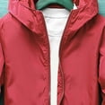thumbnail image 4 of Splozh Veste en Molleton pour Garçons Veste Mince Garçons Veste à Manches Longues Confortable Douce et à la Mode Veste à Capuche Zippée Rouge, 3-4 Ans, 4 of 4