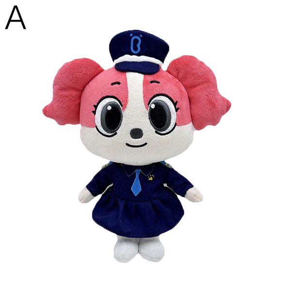 Doll Labrador Sheriff Plush Doll Children Cute Cartoon Toy Soothing Doll