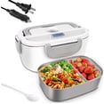thumbnail image 1 of Thermal Lunch Box Thermal Lunch Box Multicolor Lunch Box3 In 1 Electric Lunch Box Mobile Stainless Steel Lunch Box Car Kitchen Dual-Use Toddler Bento Box Toddler Bento Box, 1 of 9