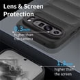 thumbnail image 2 of Color Liquid Silicone Matte Phone Case for Google Pixel 9 pro Skin Feel Armor Shockproof Protect Soft Cover - Green, 2 of 5