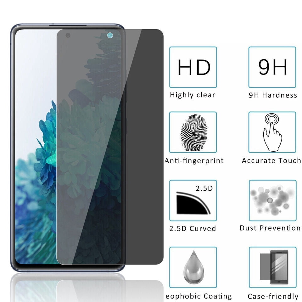 Samsung Galaxy S23 FE Screen Protector Clear Privacy Tempered Glass for Samsung Galaxy S23 FE 5G - 2 Pack