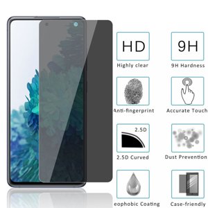 Samsung Galaxy S23 FE Screen Protector Clear Privacy Tempered Glass for Samsung Galaxy S23 FE 5G - 2 Pack