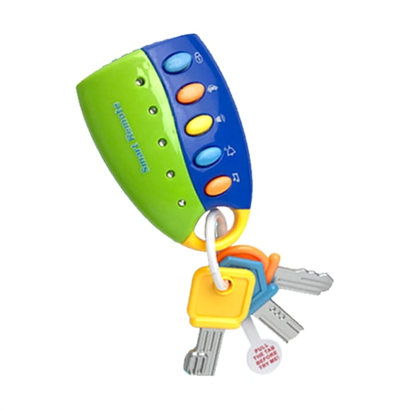 TIELUTT FunKeys Toy Funky Toy Keys for Toddlers and Babies Toy Car Keys and Blue Remote with Light and Tomorrow Early Buds 248000 in Education Inclusion in Education Early Reading Books for Boys