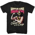 thumbnail image 1 of Macho Man Cream Of The Crop Black Adult T-Shirt Tee, 1 of 2