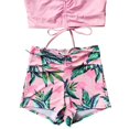 thumbnail image 3 of Sexy Bikini 2Pcs/Set Wading Pads Popular Sexy Spaghetti Straps Bra Bikini Bathing Suit, 3 of 5