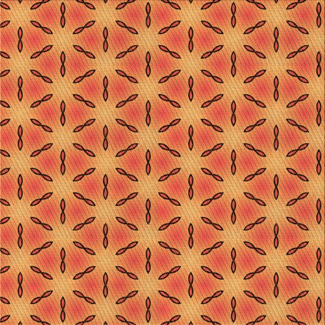 Ahgly Company Tapis d'Intérieur Lavable à la Machine, Carré, Transitionnel, Rouge Lave, Tapis de Zone, 5 Pieds Carré