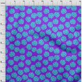 thumbnail image 4 of oneOone Rayon Medium Purple Fabric Halloween Sewing Craft Projects Fabric Prints By Yard 56 Inch Wide, 4 of 4