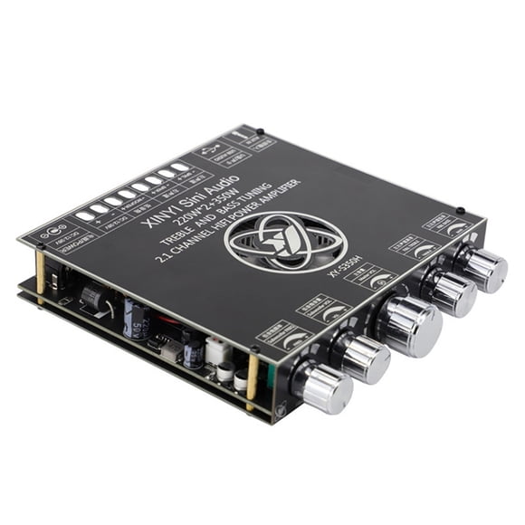 2.1 Channel TPA3251D2 Bluetooth 5.1 220W*2+350W HIFI Power Sound Amplifier Board Module Treble Bass Subwoofer