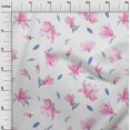 thumbnail image 2 of oneOone Polyester Lycra Fabric Wildflower Watercolor Print Sewing Fabric BTY 56 Inch Wide, 2 of 4