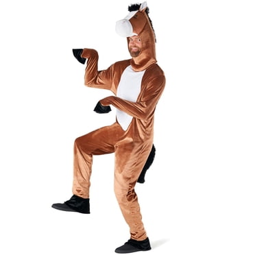 Morph - Horse Costume Adult - Adult Horse Costume - Horse Adult Costume - Horse Costume Men - Mens Horse Costume - Horse Halloween Costume - Farm Animal Costume - Size L