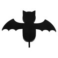 thumbnail image 2 of Key Hook, Stable Hanging and Fun Bat Key Hanger Multifunctional Self Adhesive Key Holder Wall Mounted Bat Decor for Storing Keys Cards Jewelry or Towels, 2 of 8