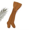 thumbnail image 3 of Faithtur Girls Knit Tights Thread Crochet Pantyhose Warm Ribbed Stockings, 3 of 8