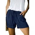 thumbnail image 1 of TIMIFIS Womens Comfy Drawstring Casual Elastic Waist Pocketed Shorts - Summer, 1 of 6