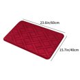 thumbnail image 3 of Xihbxyly Anti Fatigue Kitchen Mat Non Slip Kitchen Standing Mat Home Bathroom Absorbent Floor Mat Is Machine Washable Soft Comfortable And Quickly Absorbs Water Ensuring Stable, 3 of 7